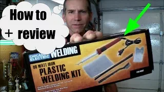 How to use a Harbor Freight Plastic Iron Item 60662
