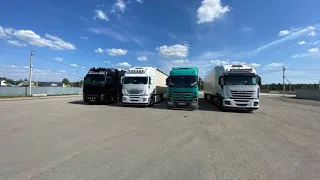 Рейс в Казань. #2. Встреча с ПЭжонами тракфеста. Небольшая поломка Iveco Stralis 500