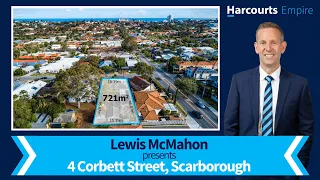 Lewis McMahon Presents 4 Corbett Street Scarborough