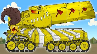 Creation of a Tank from the USSR Gold Reserve - Cartoons about tanks