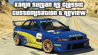 NEW Karin Sultan RS Classic Customisation & Review - DLC Car Customisation - GTA 5 Online Tuners DLC