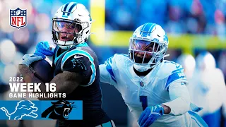 Detroit Lions vs. Carolina Panthers | 2022 Week 16 Game Highlights