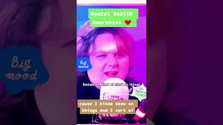 Lewis Capaldi what I do when I'm struggling #shorts #mentalhealth #lewiscapaldi