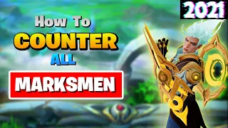 How to COUNTER all MARKSMAN heroes in Mobile Legends