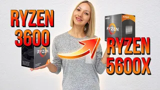 Стоит ли переходить с Ryzen 3600 на 5600X?