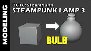 BLENDER CHALLENGE 16: Steampunk Lamp 3 (Part 5)