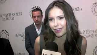 Paul Wesley & Nina Dobrev at Vampire Diaries night at PaleyFest 2010