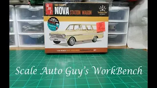 1963 Chevy II Nova Wagon “Craftsman Plus Series” by AMT - Episode 47
