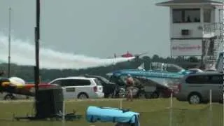 Matt Younkin Beech 18 Aerobatics at Sun N Fun on Thursday 3/29/12