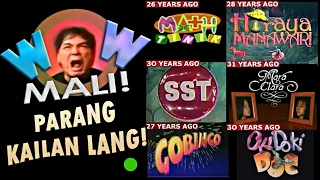 ⏪ MGA PROGRAMA SA TELEBISYON NA MAGPAPATANDA SA MGA BATANG 90'S (PARANG KELAN LANG MGA 'TO!) :-)