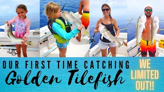 Golden Tilefish | Deep Dropping | The Ocean was ALIVE and a fish ATTACKS!!