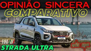 COMPARATIVO Fiat STRADA Turbo com GM MONTANA, TORO e Renault OROCH. Qual a MELHOR PICAPE? Saiba tudo