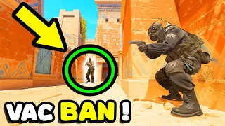 400 IQ VAC BAN MOMENTS! - COUNTER STRIKE 2 CLIPS