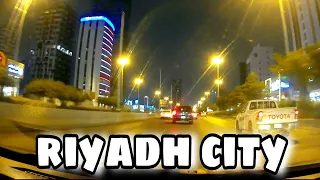 RIYADH CITY NIGHT DRIVING GOING TO SACO EXIT 5 | #riyadh #riyadhcity #saudi