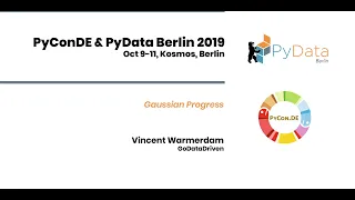 Vincent Warmerdam: Gaussian Progress | PyData Berlin 2019