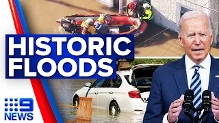 Dozens killed in US flash floods | 9 News Australia