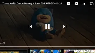 tones  And l -  Dance monkey  sonic THE  HEDGEHOG 2020 EXCLUSIVE