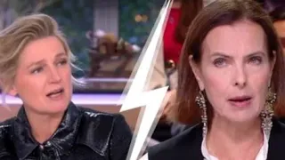 "Je vomis vos propos" : Anne-Elisabeth Lemoine démolit Carole Bouquet