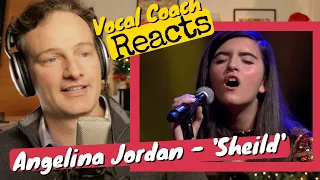 Vocal Coach REACTS - Angelina Jordan 'Shield'