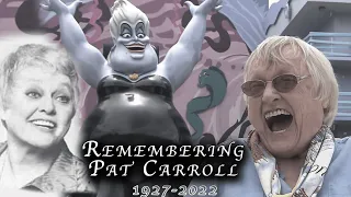 Remembering the lovely Pat Carroll, voice of Ursula:  "Shed no sad tears...I've had a ball"