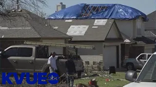 Residents affected by tornado damage begin process of rebuilding | KVUE