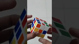 HOW TO SOLVE RUBIKS CUBE IN ONLY 2 MOVES