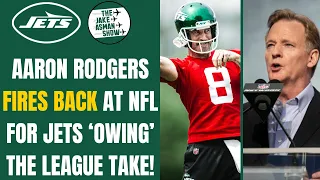 Reacting to Aaron Rodgers 'BAD ASS' Response to New York Jets 'Owing' NFL in 2024!