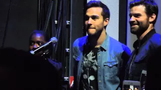 Chris Wood & Daniel Gillies messing up in the final panel of Bloody Night Con Europe 3