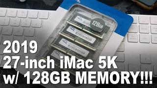 Upgrading your 5K iMac (2019) with 128GB RAM yourself!