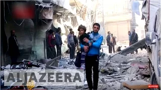 Syria's war: 'There's no food in Aleppo's shops or markets'