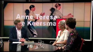 Anne Teresa De Keersmaeker in De Afspraak op Canvas / VRT — 06.11.2018