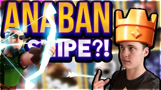 Top 100 Ladder in Clash Royale! Anaban Snipe?!