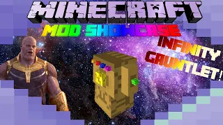 Avengers: Endgame - INFINITY GAUNTLET! - Minecraft Mod Showcase