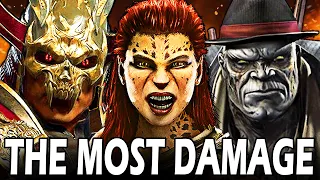 The Most Damaging Characters in Every NetherRealm Game!