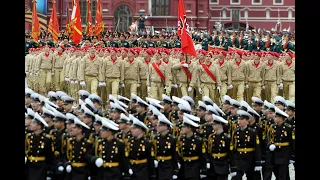 Defence Minister Rajnath Singh attends 75th Victory Day parade anniversary in Moscow