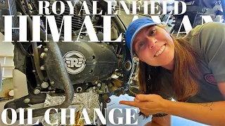 Royal Enfield Himalayan - Easy Oil Change