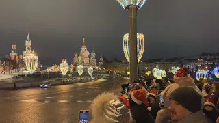 БЕЗ САЛЮТА НА КРАСНОЙ ПЛОЩАДИ НОВЫЙ ГОД 2023 / WITHOUT FIREWORK FOR NEW YEAR IN MOSCOW 2023