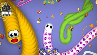 wormzoneio 🐛 MrHunter "Best snake game" #85 #wormszoneio #games