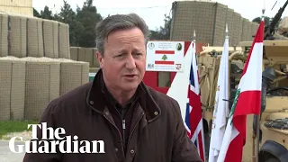 David Cameron: UK could recognise a Palestinian state before a deal with Israel