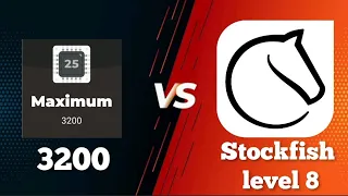 Chess.Com Maximum VS lichess Stockfish Level 8 ll Chess.com vs lichess