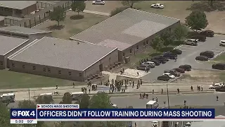 Uvalde CISD police officers didn't follow active shooter training they got in March, expert says