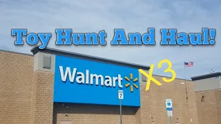 Triple Walmart TOY HUNT! | NECA Horror Finds!