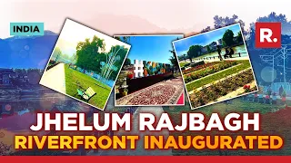 G20 Summit In Kashmir: J&K L-G Manoj Sinha Inaugurates Jhelum Rajbagh Riverfront