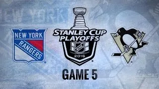 Penguins win Game 5, advance to Round 2