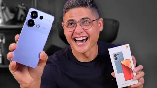 EU TROUXE! Redmi Note 13 PRO versão 4G da Xiaomi! Unboxing e Impressões