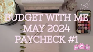 May 2024 Budget With Me | Zero Based Budget | Dave Ramsey | Cash Stuffing