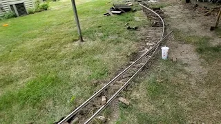 Removing rail from a backyard in Wisconsin