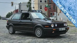 Barnyard Find Mk2 GTI Runs After 17 Years Of Sitting