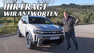 2024 Dacia Duster Extreme: IHR fragt WIR antworten - Eure Fragen zum neuen Dacia Duster!