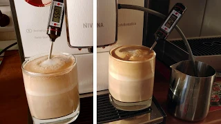 Cappuccino temperature on Nivona 779